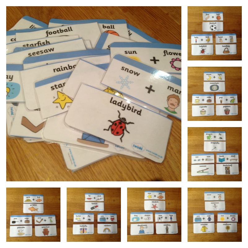 compound word cards